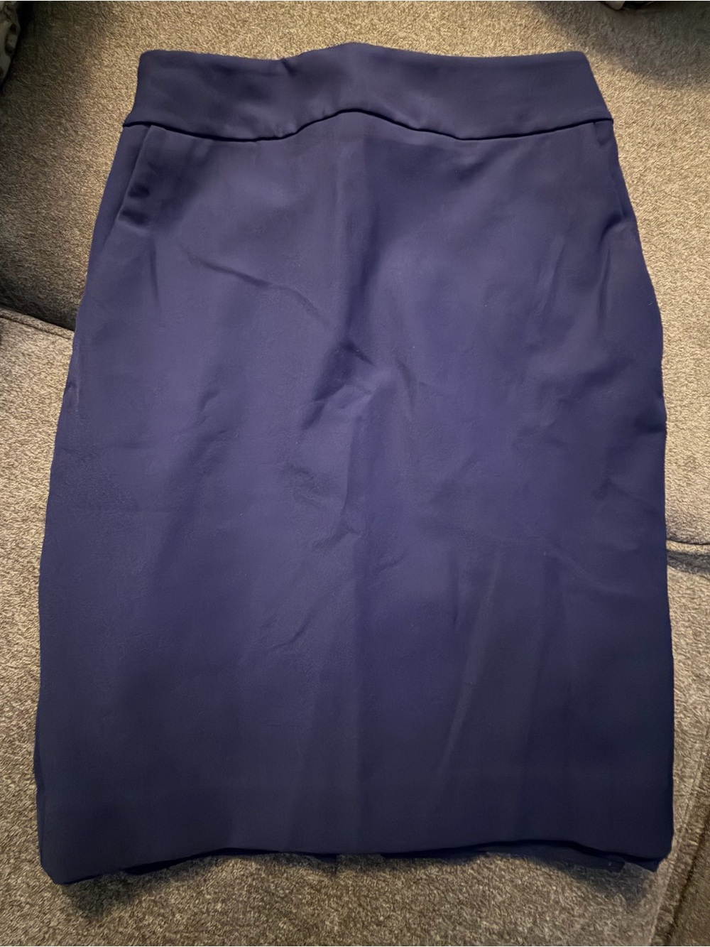 Express Navy Blue Pencil Skirt